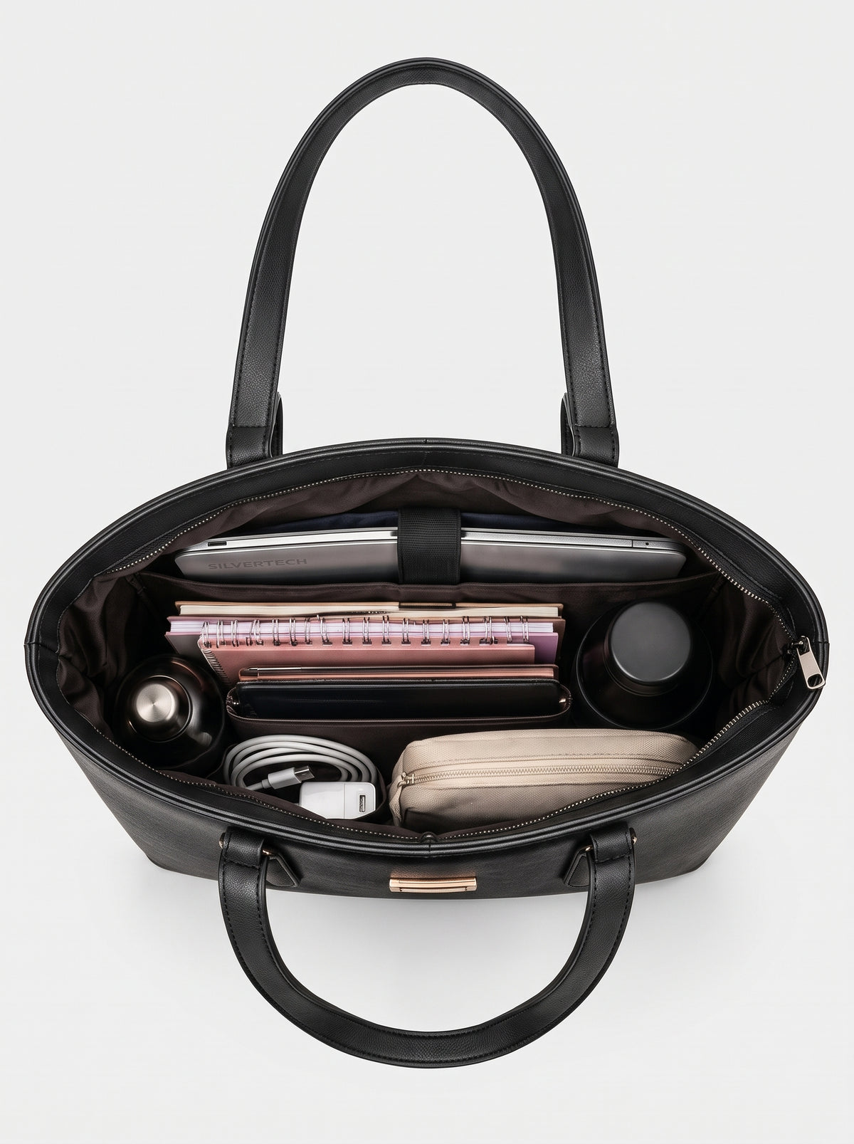 PARANERO® LADY BOSS | Sac à Main Cabas Grande Capacité — Travail & Business
