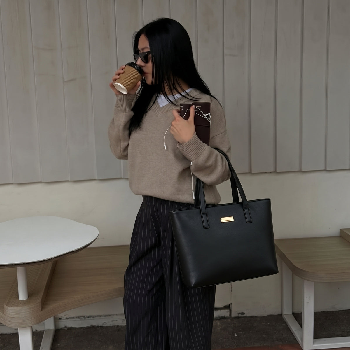 PARANERO® LADY BOSS | Sac à Main Cabas Grande Capacité — Travail & Business