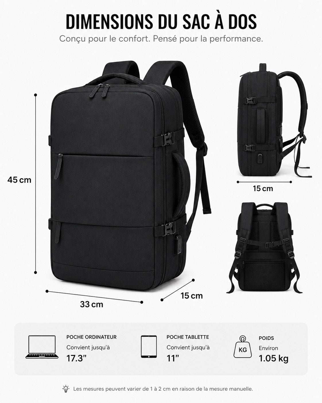 PARANERO®| ARXIM Sac à dos